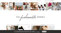Desktop Screenshot of fashionistamomma.com